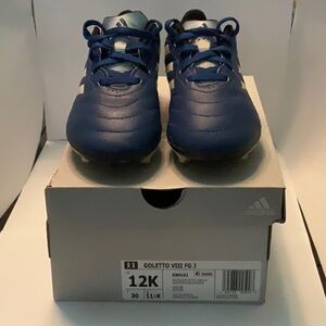 Adidas Kids Navy Blue Soccer Cleats